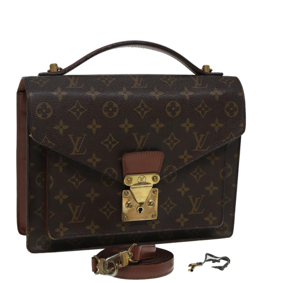LOUIS VUITTON Monogram Monceau 28 Hand Bag 2way M51185 LV Auth ep5004 - Picture 1 of 16
